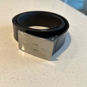 Men’s brown Burberry belt. Worn 2x brown leather with polished buckle